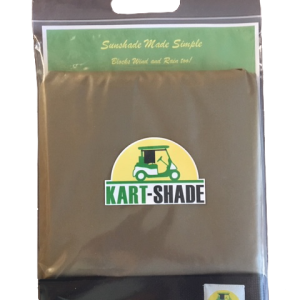 A close up of Kart-Shade and its packaging
